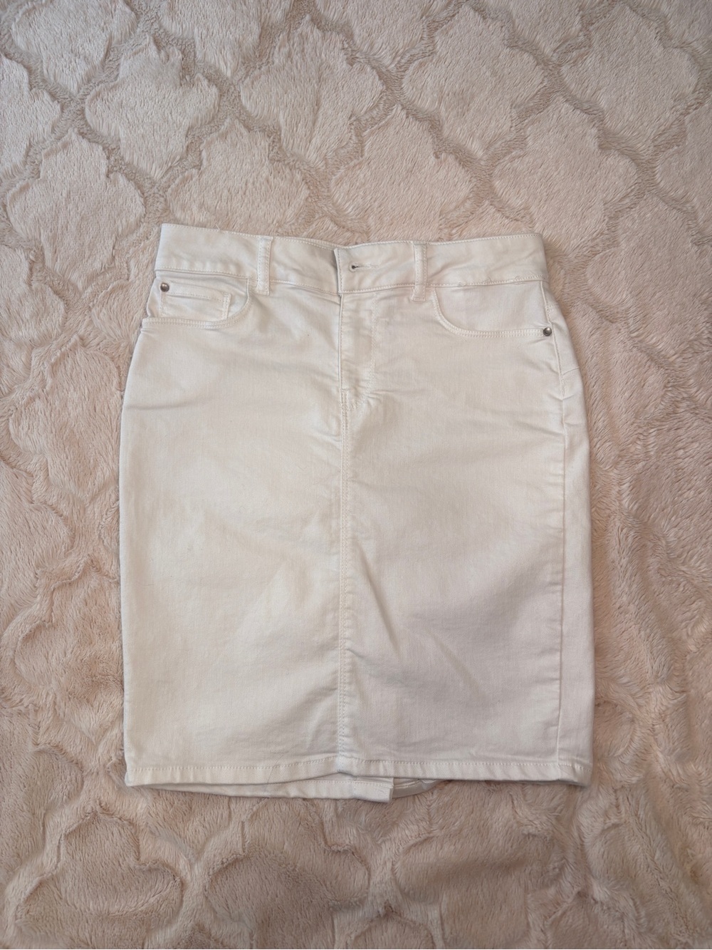 White Pencil Skirt